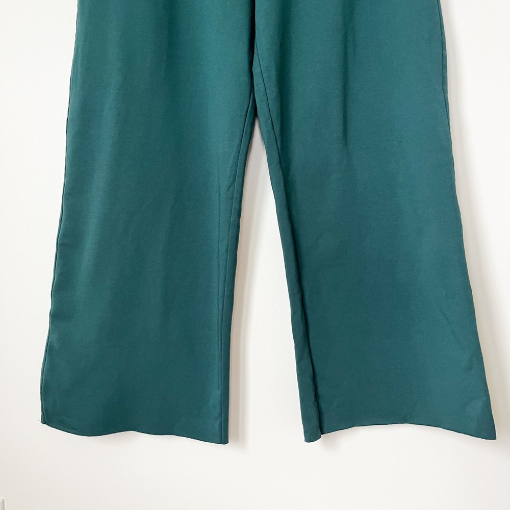 NEW Spiritual Gangster High Waist Wide Leg Sweatpants Womens Large Foliage Green - Picture 6 of 15